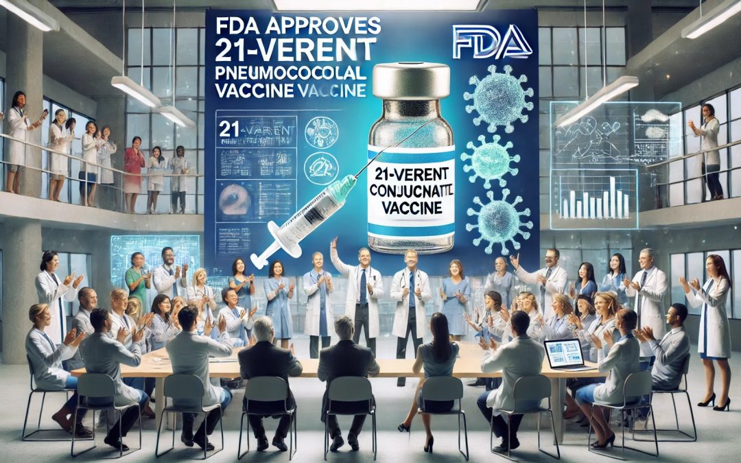 Malattie da pneumococco, la Fda approva vaccino coniugato 21-valente